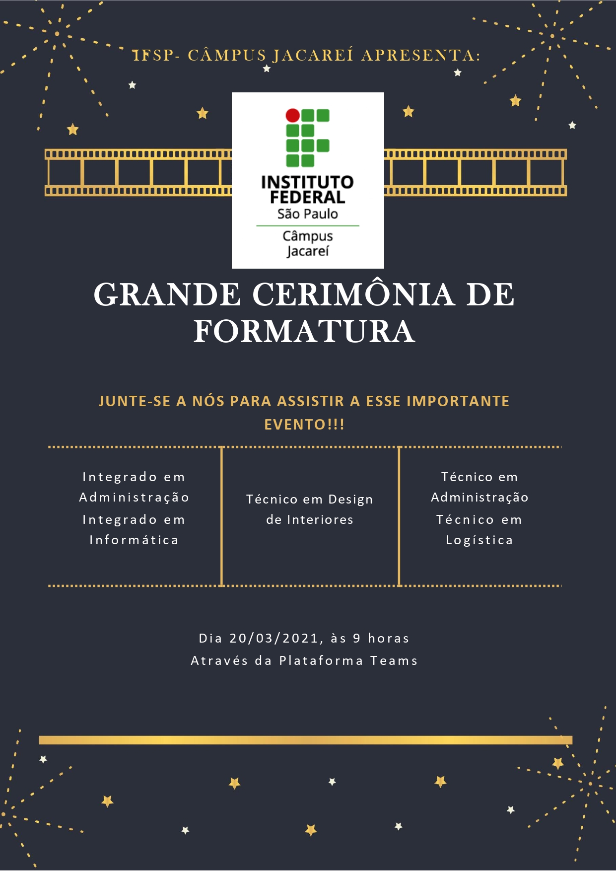 CONVITE - CERIMÔNIA DE ENCERRAMENTO - 9ºEF - CSVP 2020 - Folioscópio  Páginas 1-10