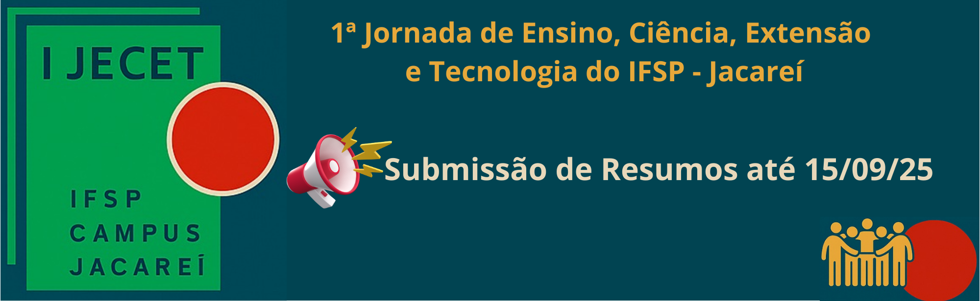 I JECET - Jornada de Ensino, Ciência, Extensão e Tecnologia do IFSP/Jacareí