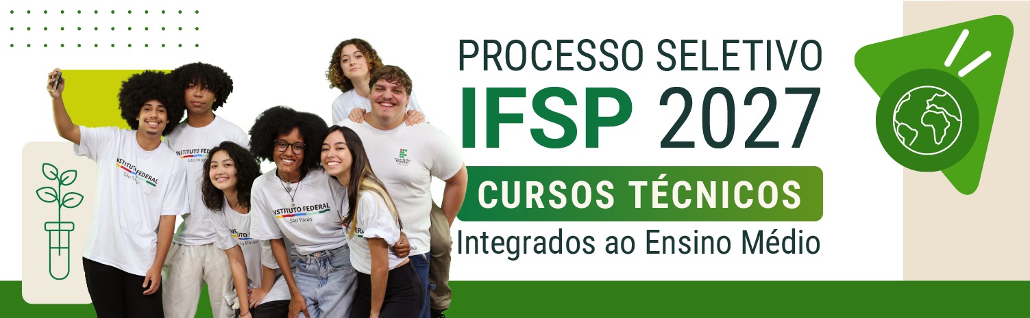 Processo Seletivo  - 1º semestre de 2027